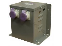 24 VOLT 200VA IP23 SAFETY ISOLATING TRANSFORMER FIXED WALL MOUNTING FOR 24 VOLT HAND LAMPS ETC.